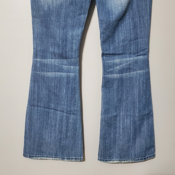 Vintage Hot Kiss Nina Flare Low Rise Jeans Women's Size 9 - Picture 9 of 14